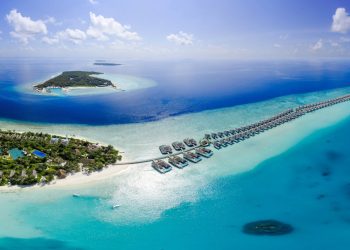 Aerial Photography of Sand Bars