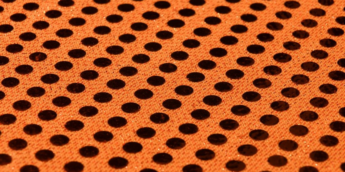 Close-up of Dotted Surface