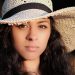 woman, brunette, face