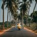 Woman and Man Riding on Motorcycle