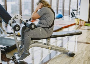 A Woman Doing Exercise