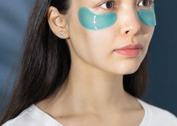 A Woman With Under Eye Patches