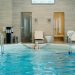 A Woman Swimming in the Pool