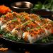 spring rolls, vietnamese food, fresh spring rolls